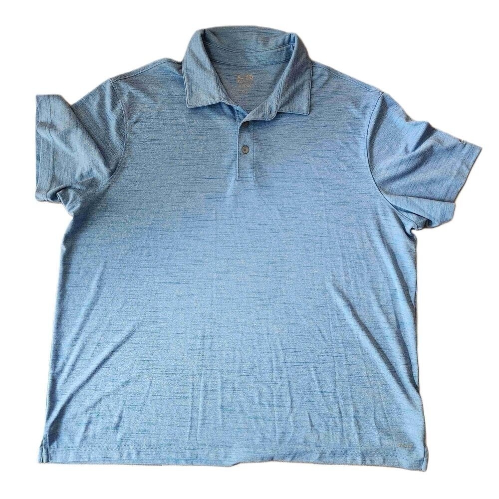 Champion Mens Light Blue Polo Shirt Size XXL